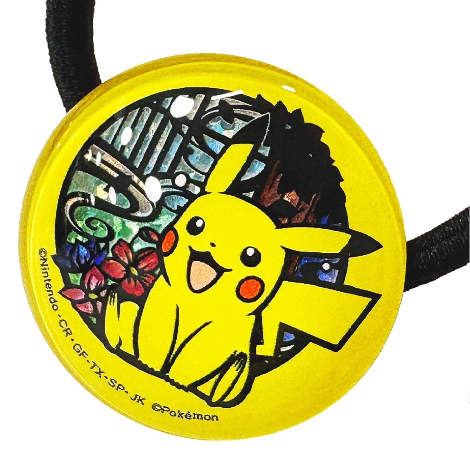 Cutout series glitter hair tie Pikachu A