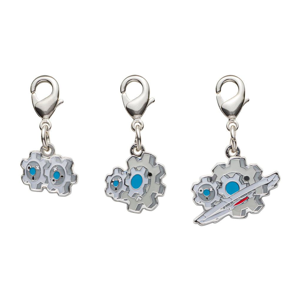 National Encyclopedia Pokemon metal charm with colorful design from Japan