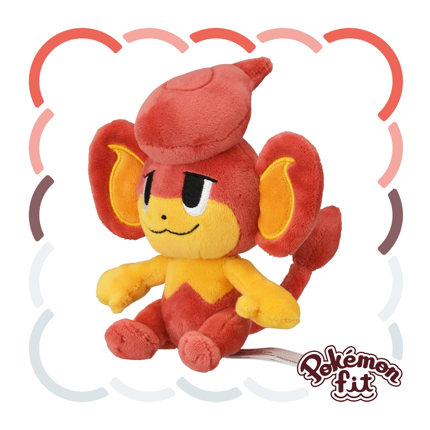 Pokémon Fit Pansear (#513) Official Plush – Pokémon Center Japan
