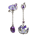 Pokemon SHINKA NO ISHI Rampler earrings from Japan with chandelier design