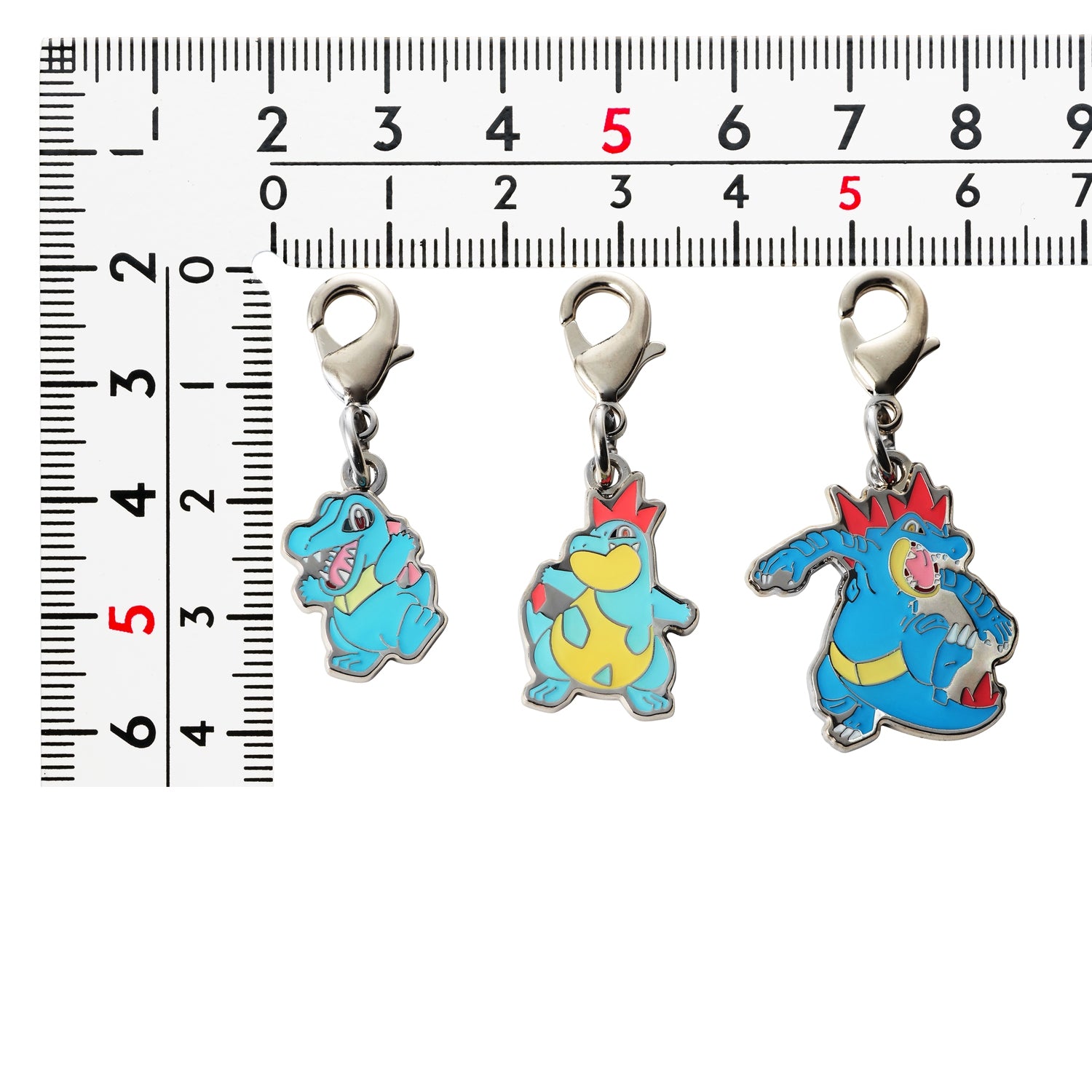Official Pokemon Center Japan metal charm, collectible figure with vibrant colors from Japan