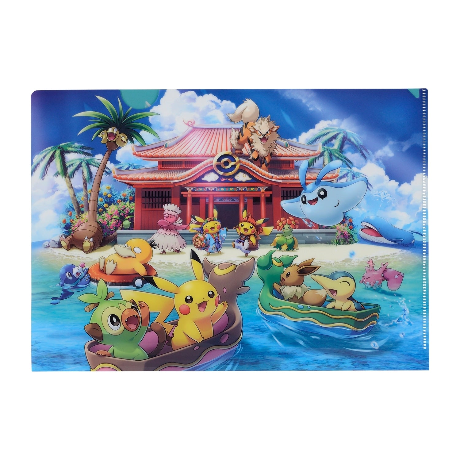 A4 clear file Pokemon Center Okinawa