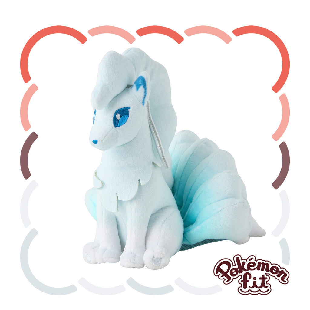 Pokémon fit Alolan Ninetales (#38) Official Plush – Pokémon Center Japan