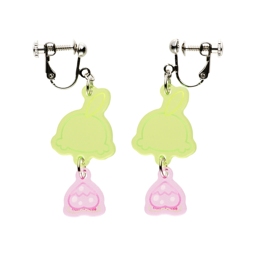 Pokemon Gokurin earrings with detailed design from Japan