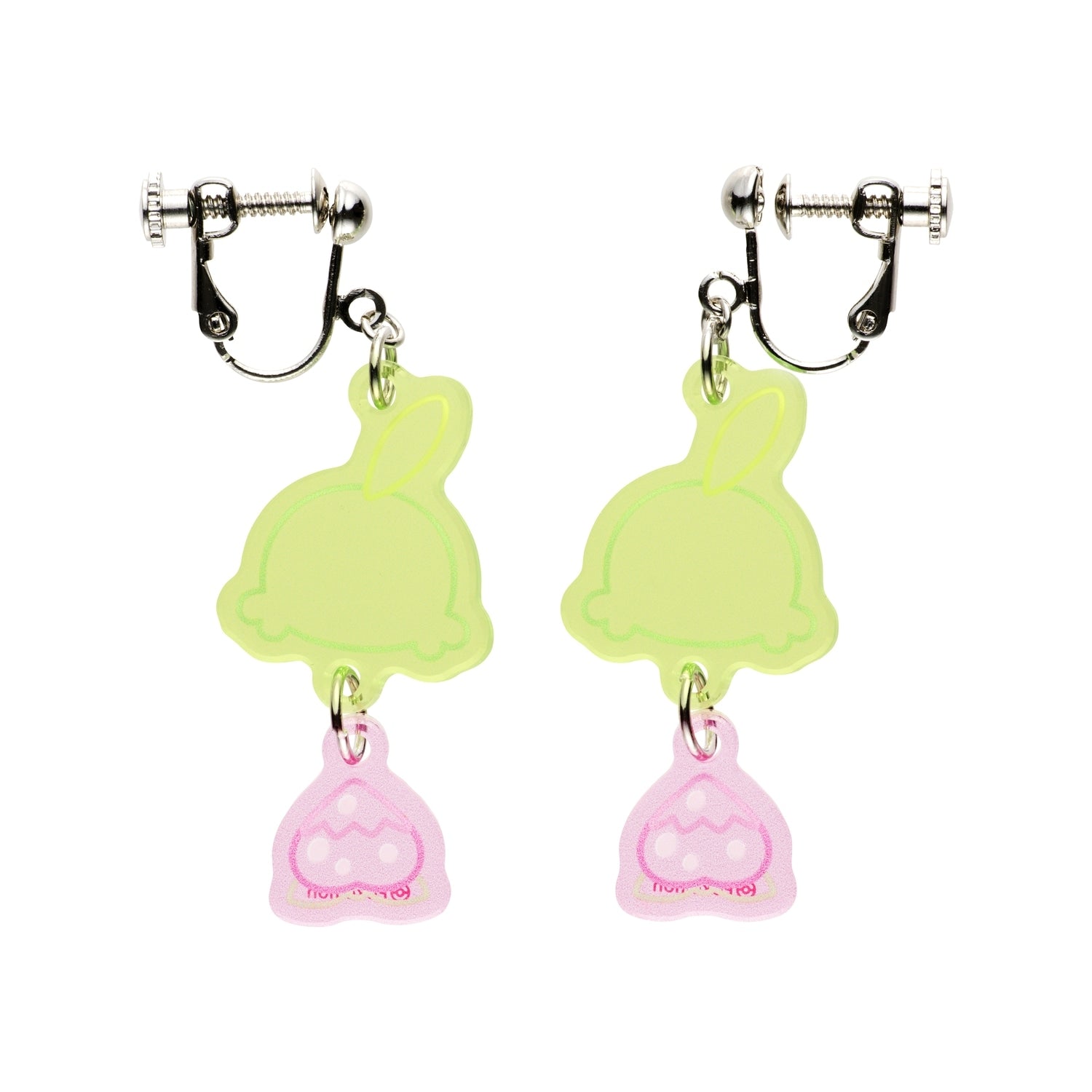 Pokemon Gokurin earrings with detailed design from Japan