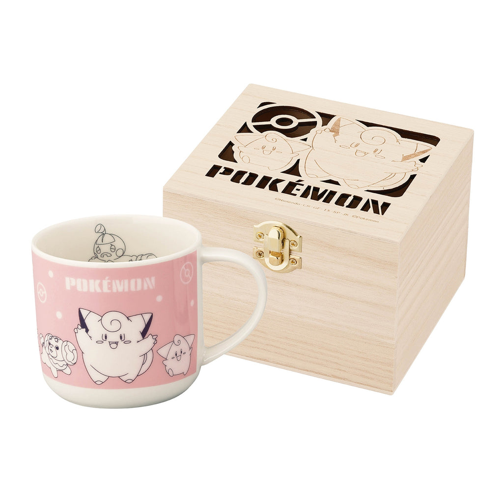 Mug in wooden box (fairy) PM271-11H