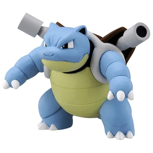 Moncolle MS-16 Blastoise figure from Japan, detailed water gun