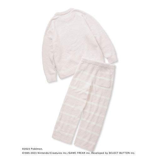 [gelato pique] Baby moco jacquard pullover & long pants set pink