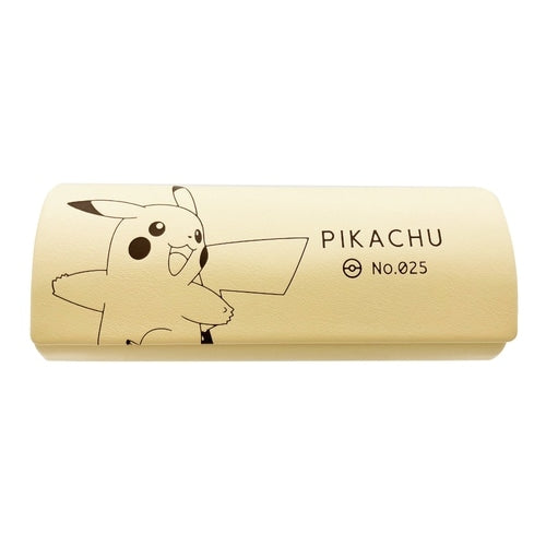 Pikachu logo tape series glasses case from Japan, official Pokemon Center product