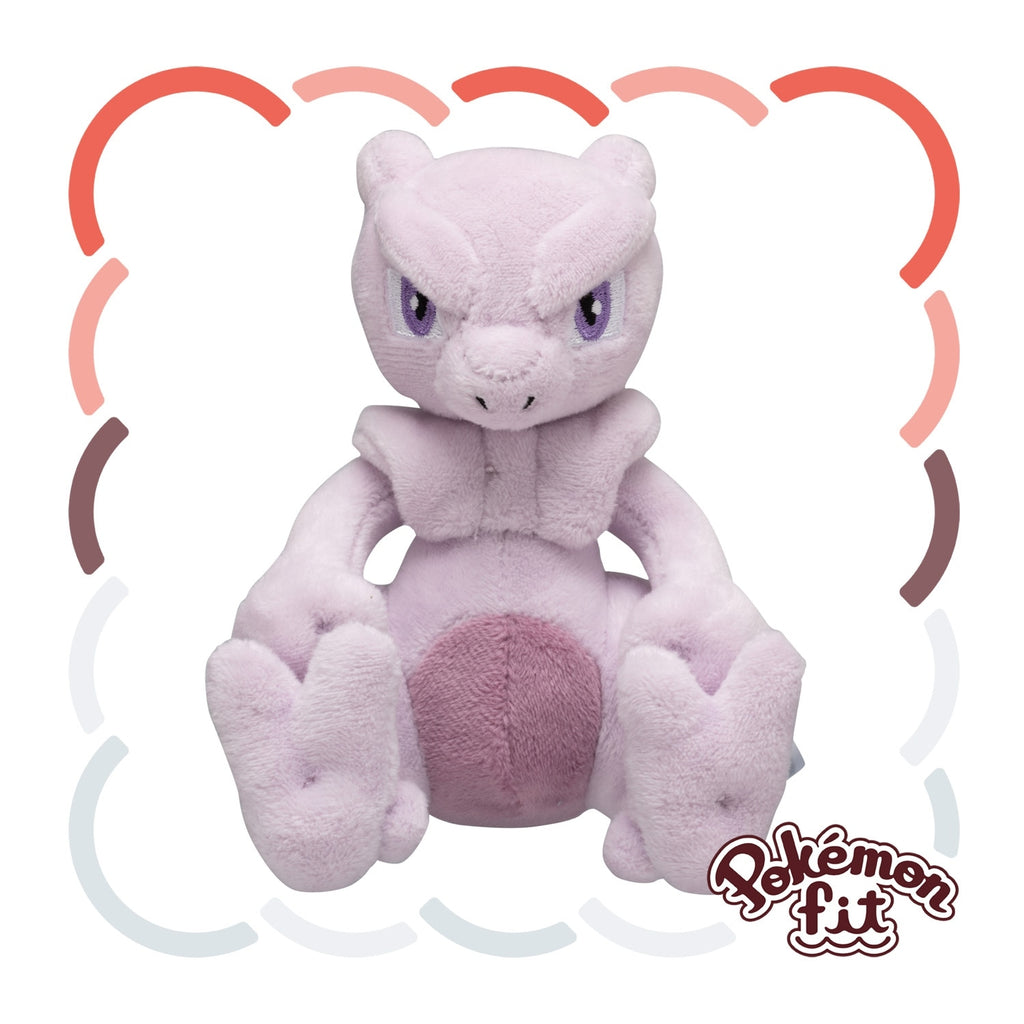 Pokémon Fit Mewtwo (#150) Plush — Official Pokémon Center Japan