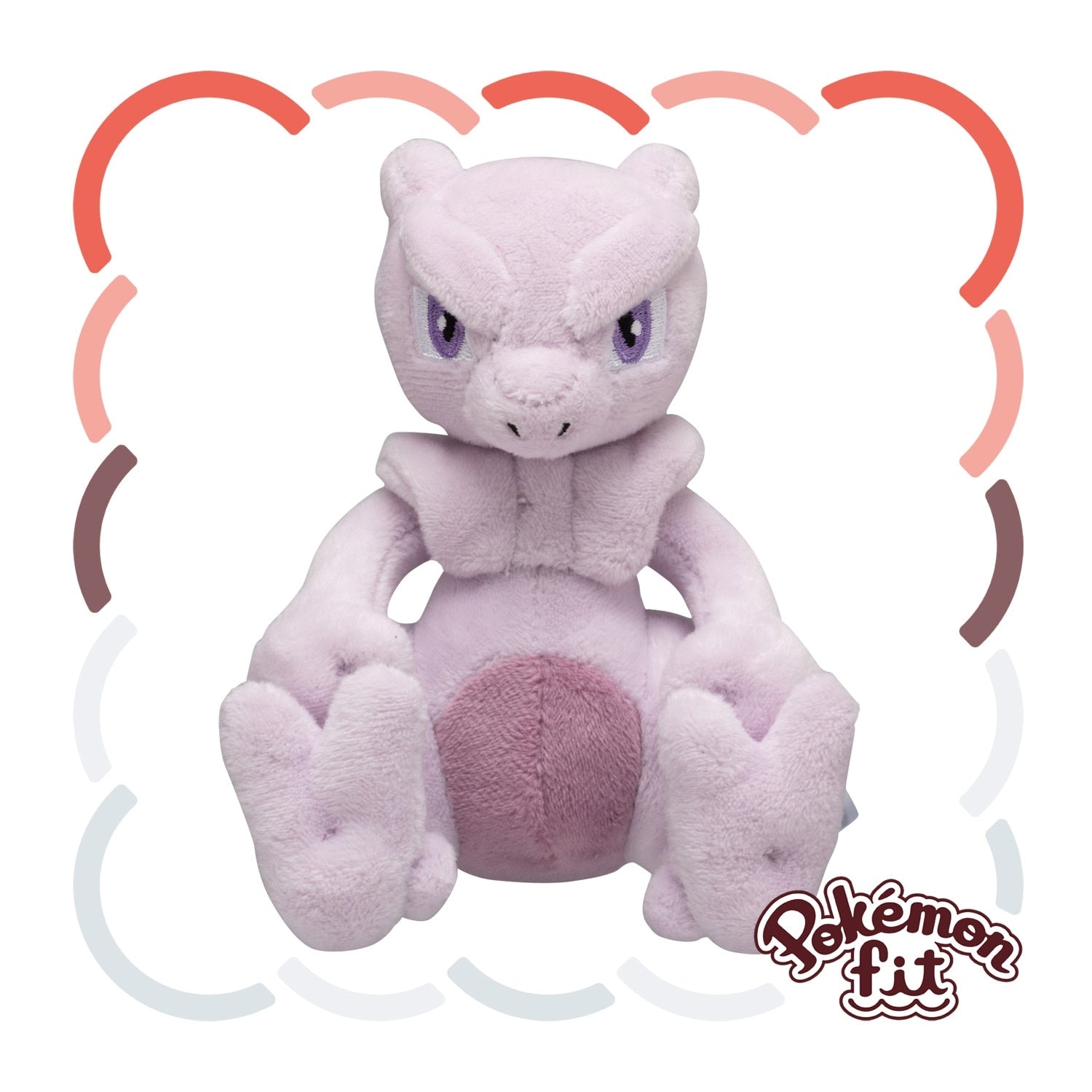 Pokémon Fit Mewtwo (#150) Plush — Official Pokémon Center Japan