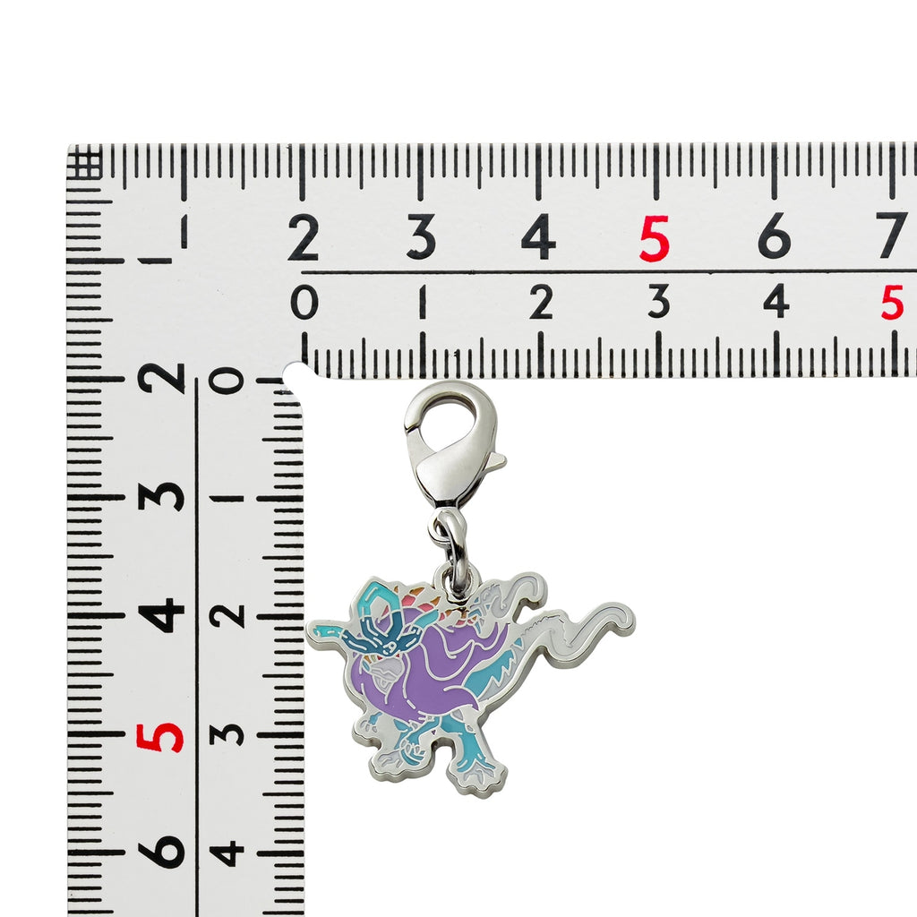 Pokemon Metal Charm 1009 Japan Exclusive, close-up of authentic metal charm with anime character