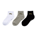 3-pair middle socks set Pokémon logo 19-21cm