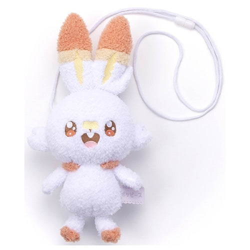 Pokepiece Hibunny plushie pochette with cute cartoon character design from Japan