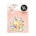 Mini deco collage sticker "Pikachu number025" Pikachu A