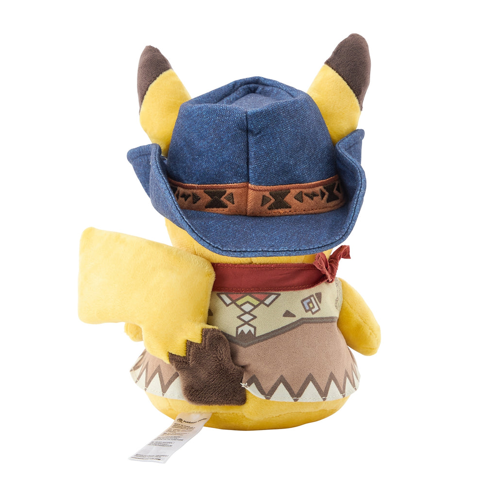 Japan exclusive Plush Run Run! Desert Pikachu, official Pokemon merchandise