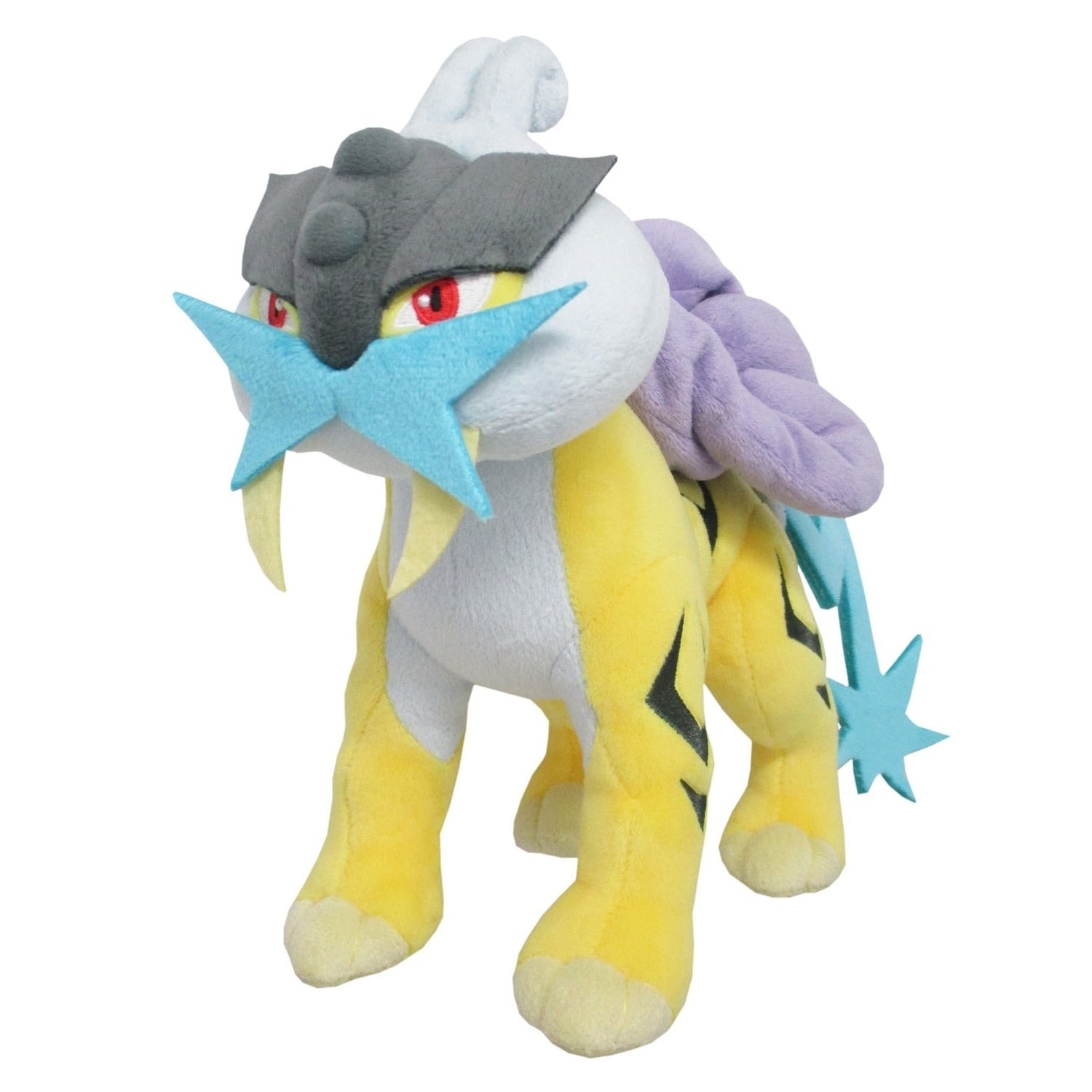 Raikou plush toy from Japan, cute Pokemon character with electric powers