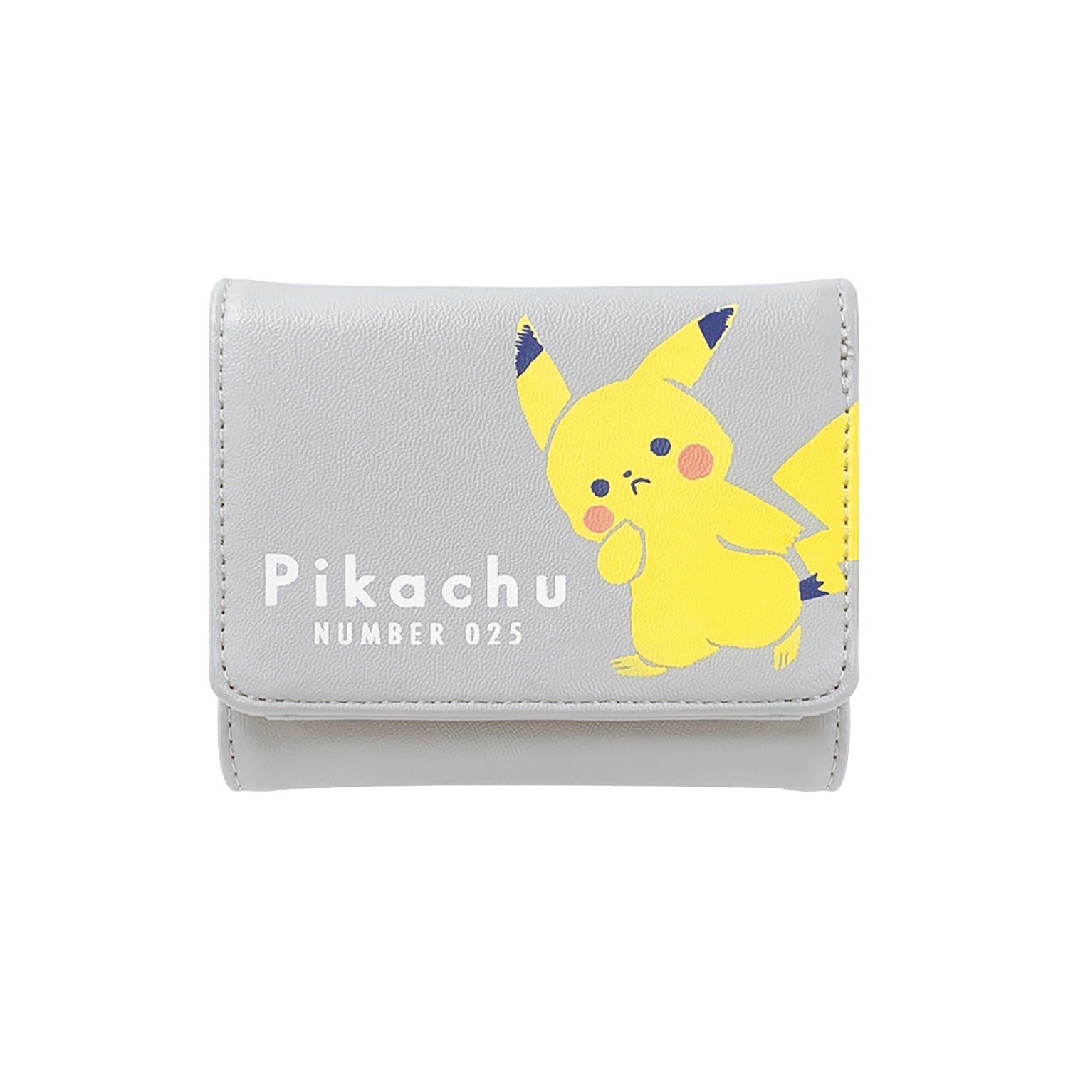 Pikachu number025 mini wallet with electric-type design, sourced from Japan