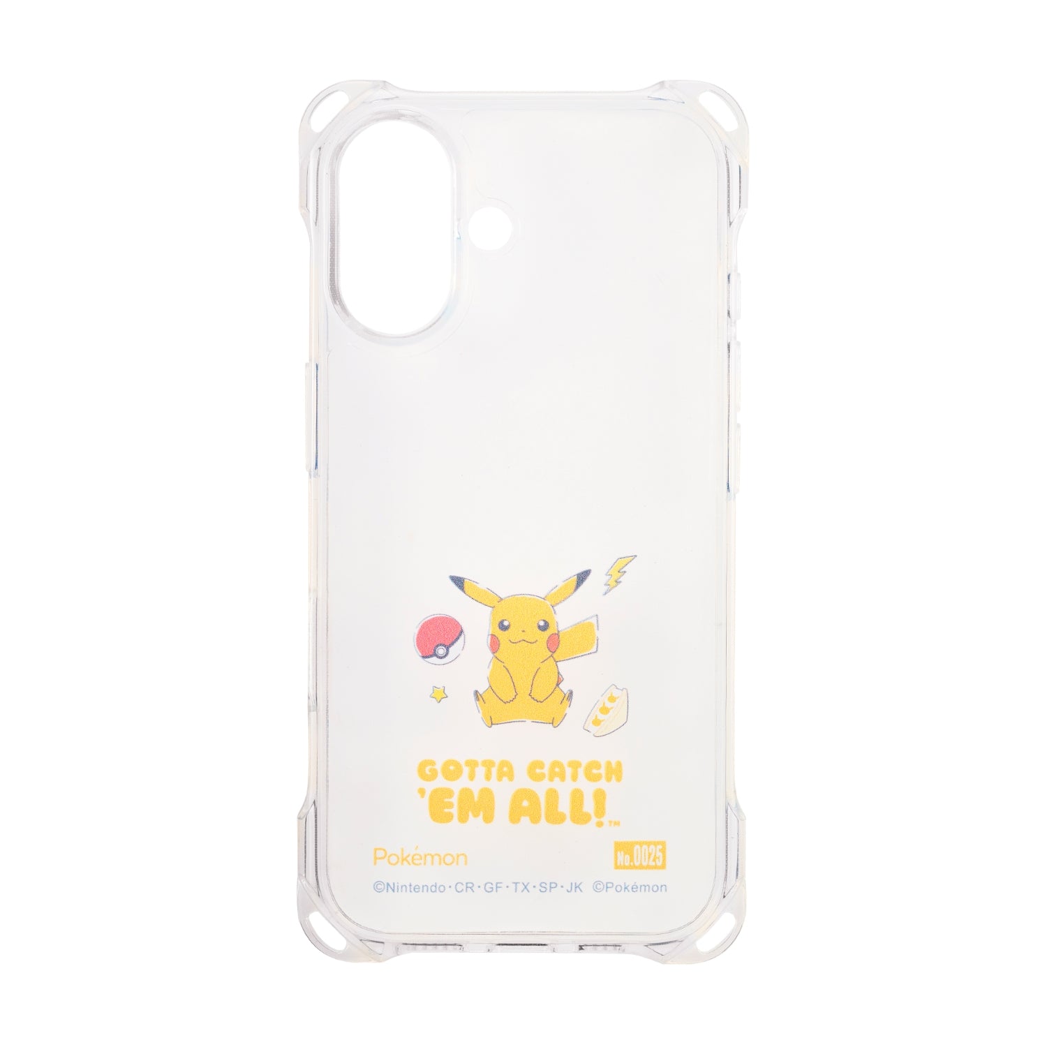 4 hole case for iPhone16 Pikachu