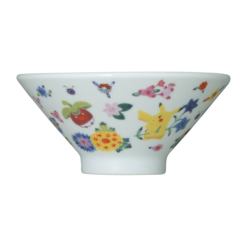 Tea bowl Pokemon Center Okinawa Bingata design