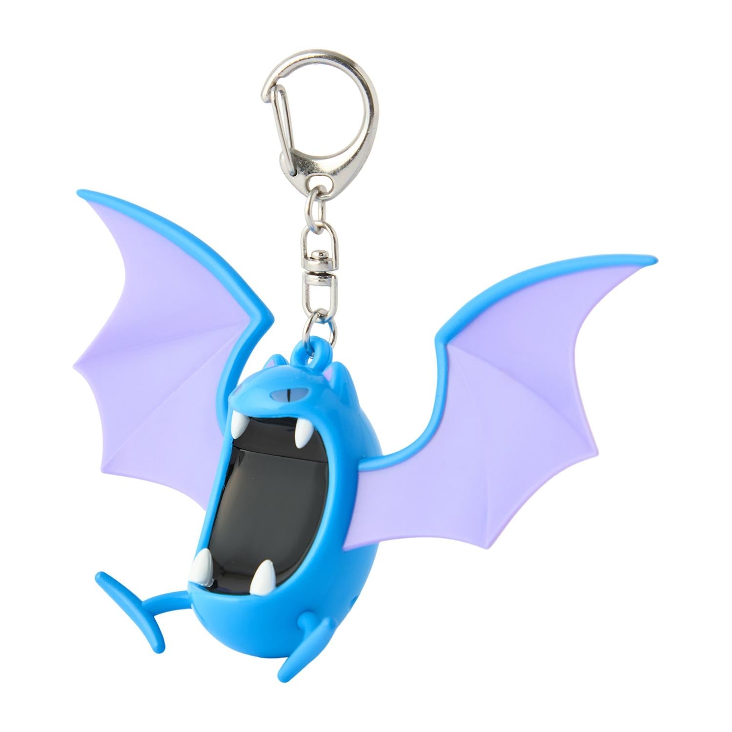 Close-up of Golbat keychain with Poison Flying type from Japan