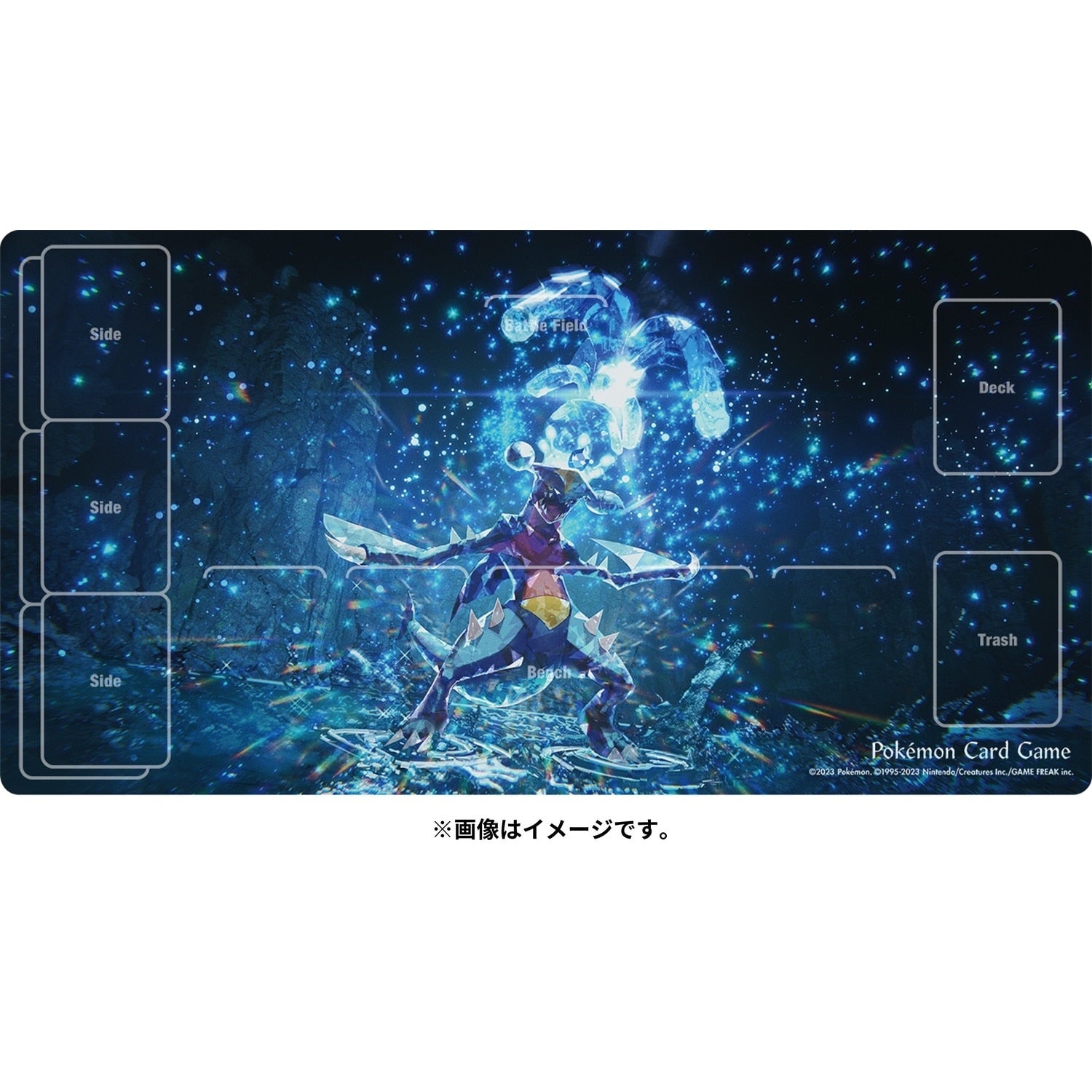 Pokemon Card Game Rubber Playmat Mizuterasutarugabrias