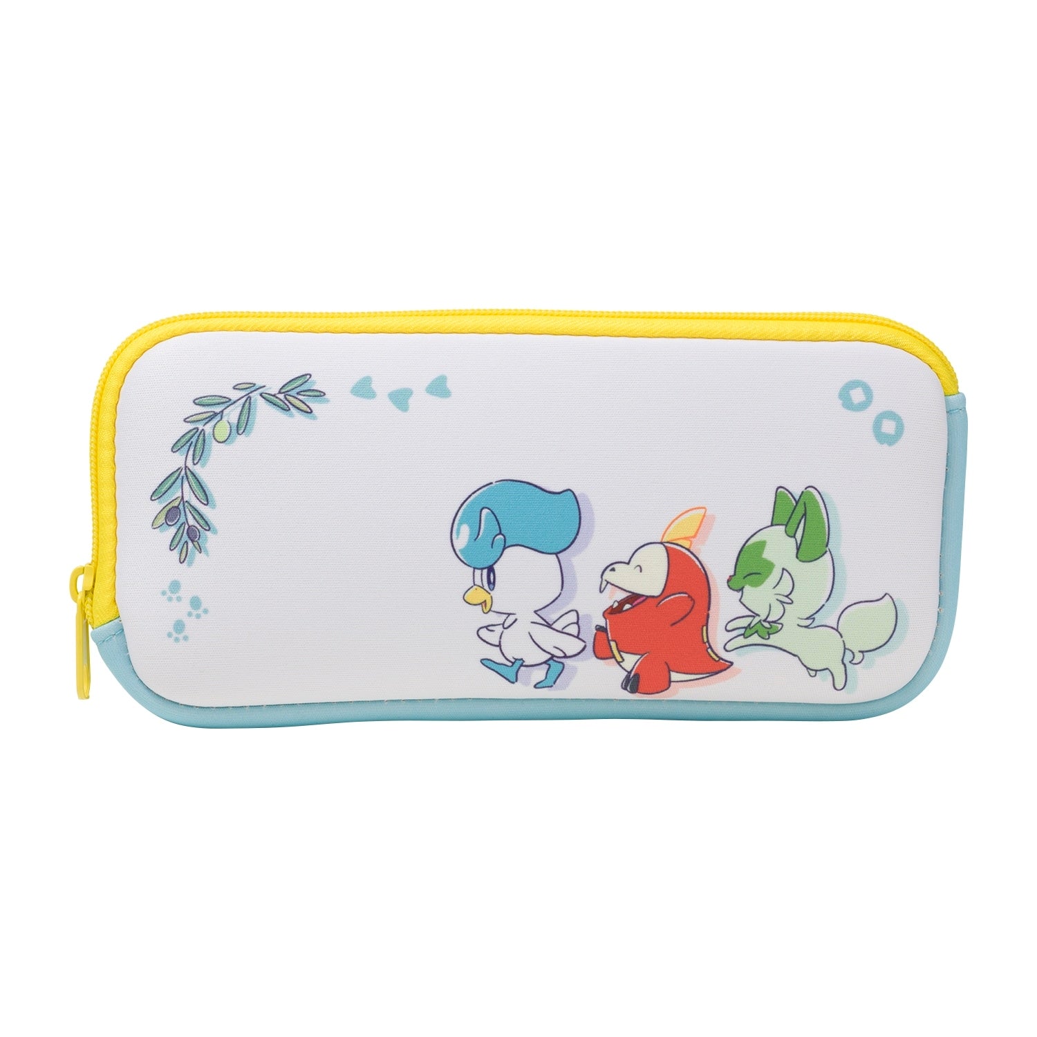 Authentic Pokemon Soft Pouch for Nintendo Switch Lite with Friends of the Paldea region characters from Japan