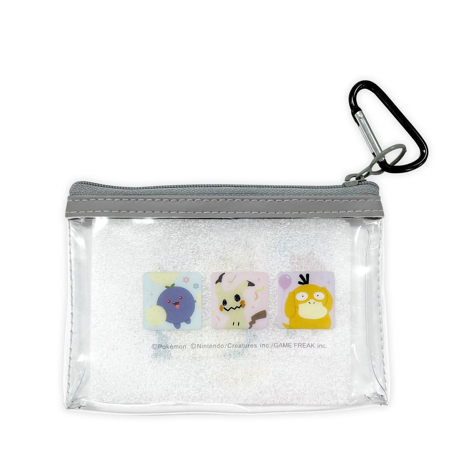 Mini pouch with carabiner/COLORFUL STYLE