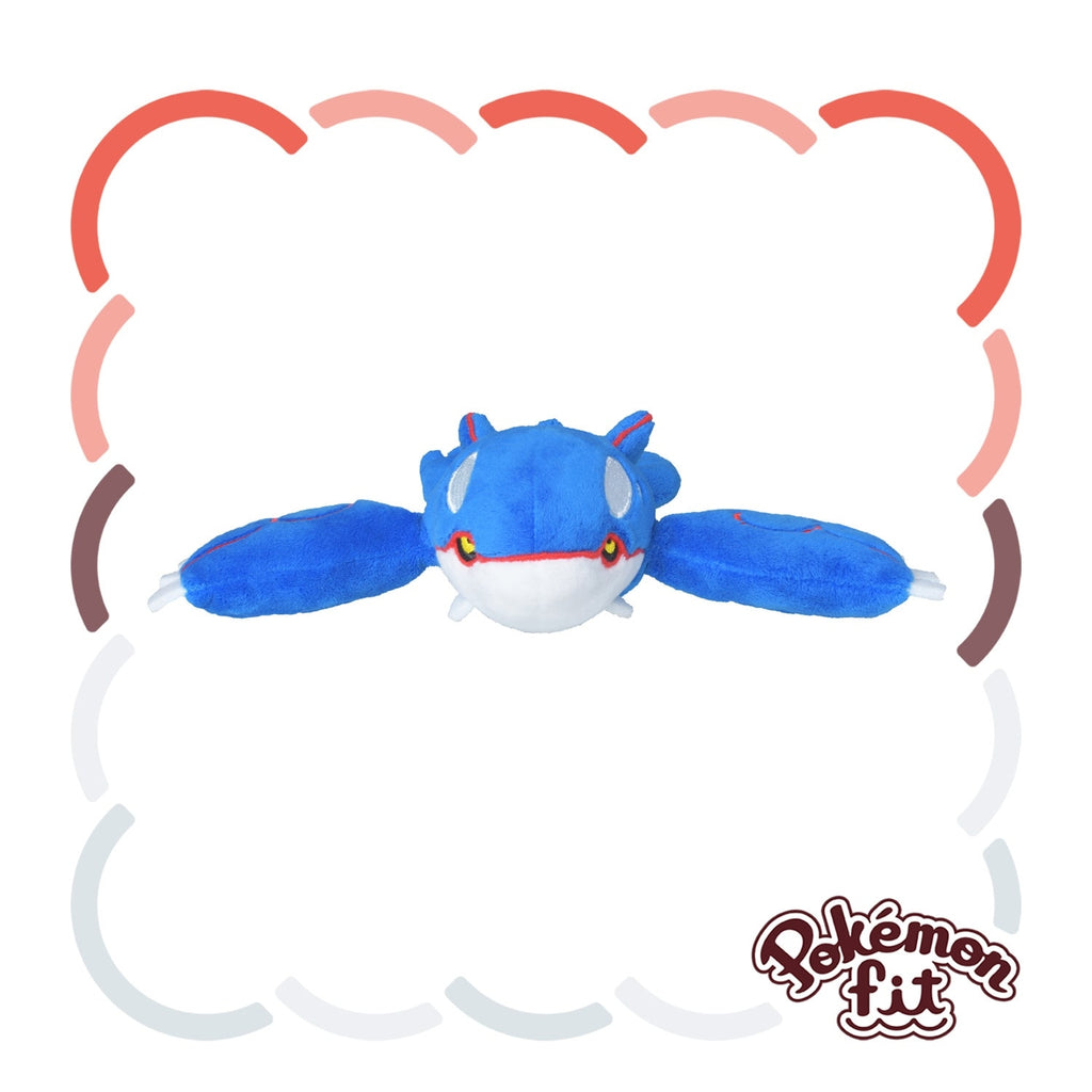 Pokémon fit Kyogre (#382) Official Plush — Pokémon Center Japan