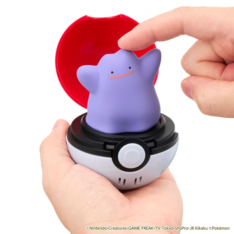 Authentic Pokémon Center Japan Ditto figure with Normal-type design from Japan