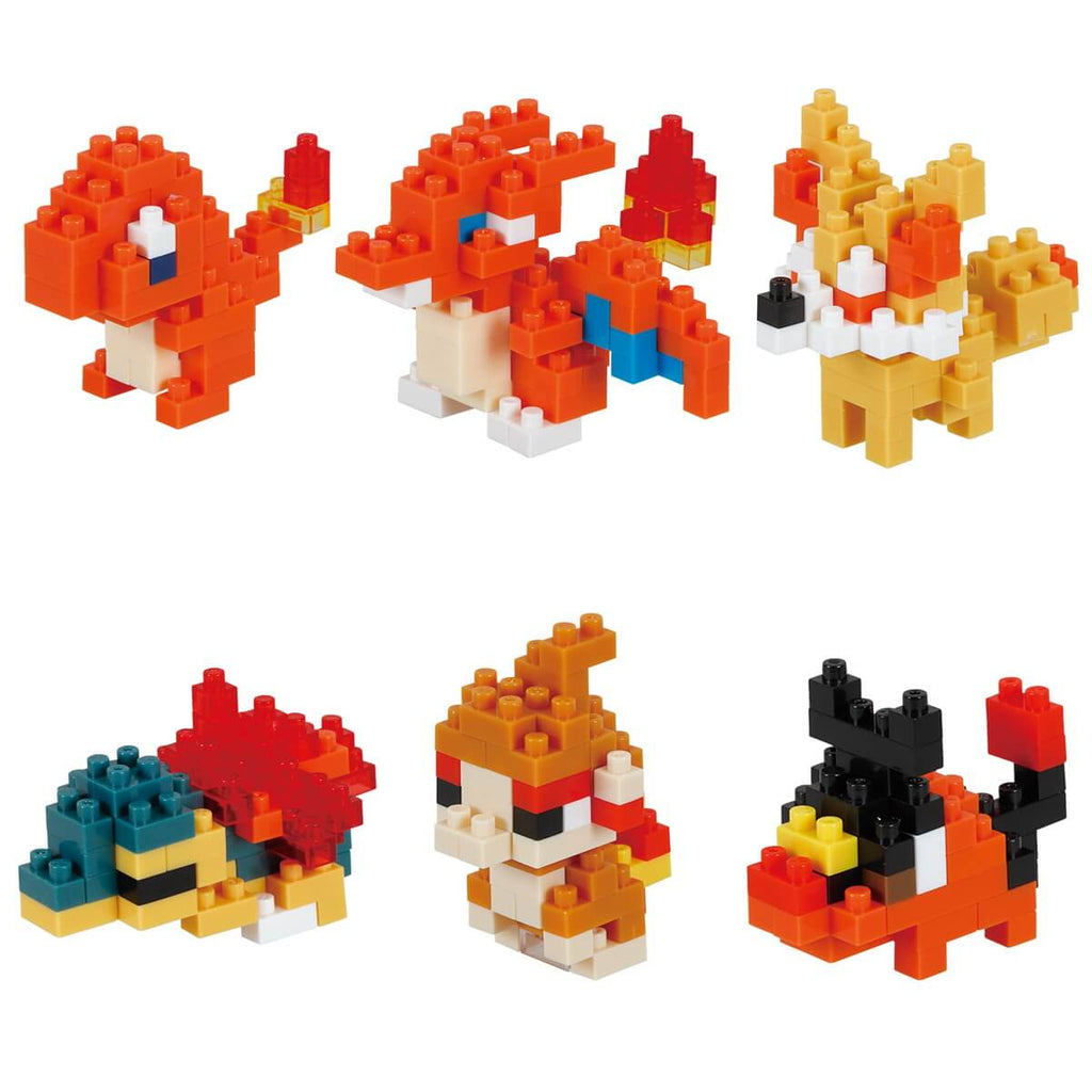 Nanoblock Mini Nano Pocket Monster Fire Type BOX