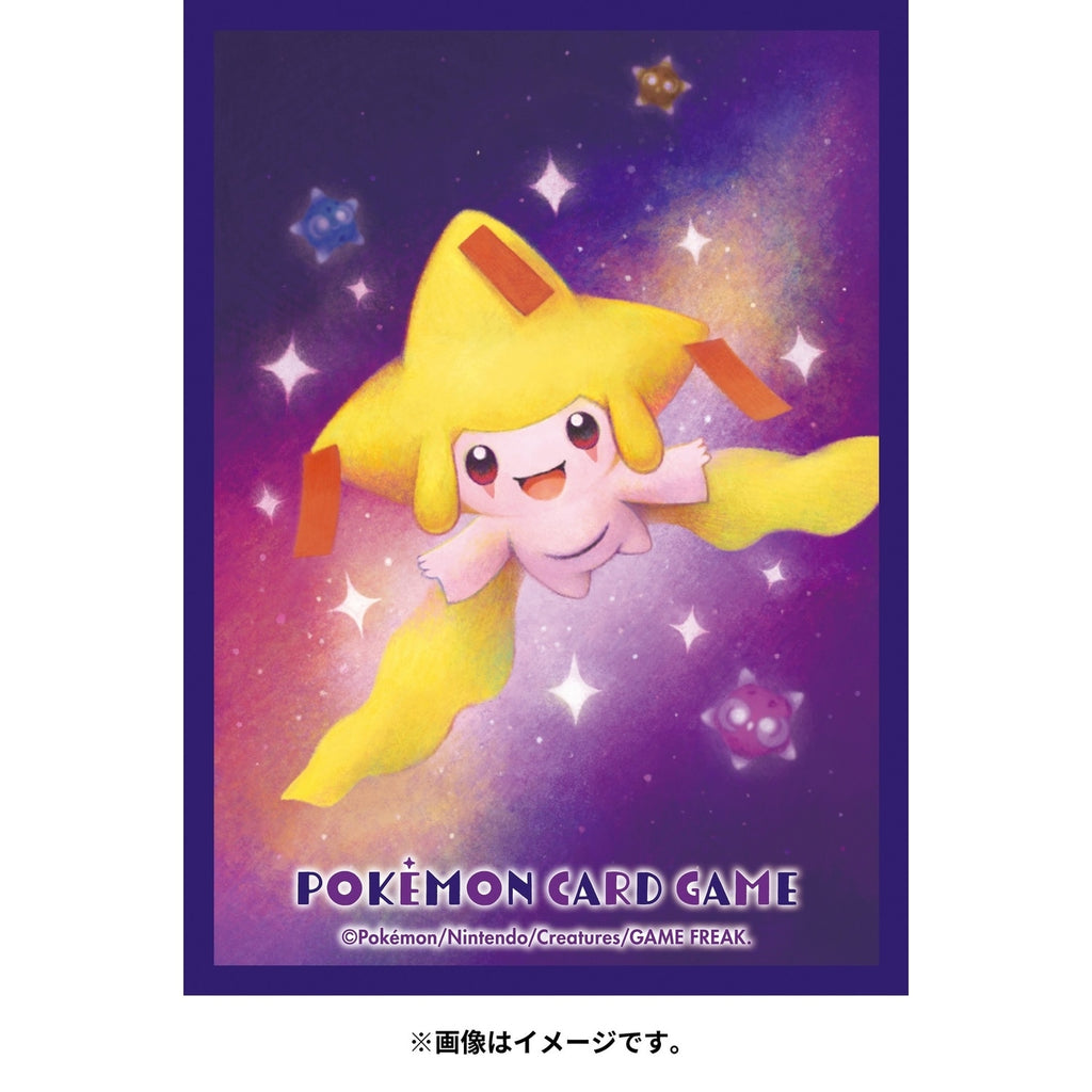 Pokémon TCG Premium Matte Deck Sleeves – Shiny Jirachi (#385)