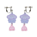 Moudokukiken Rafflesia earrings with floral design from Japan