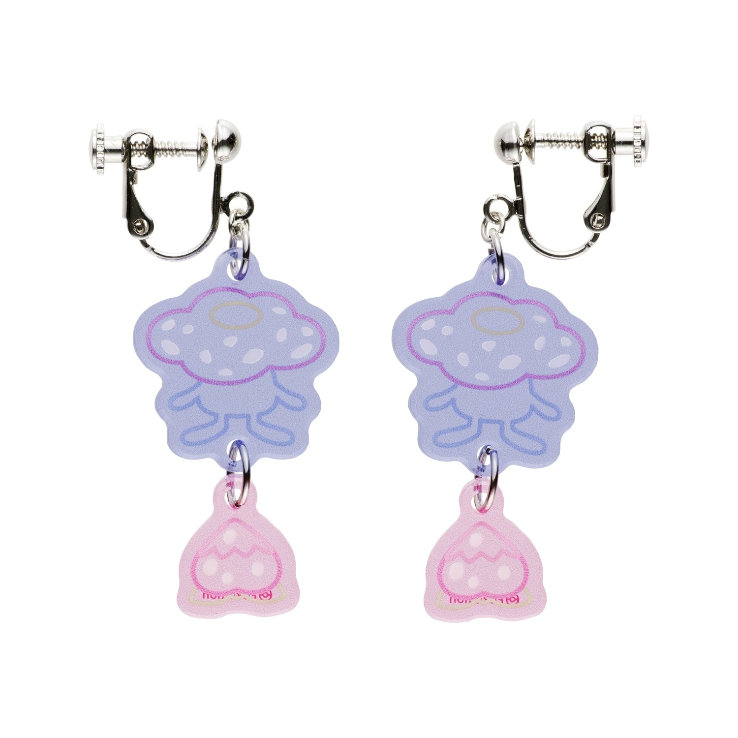 Moudokukiken Rafflesia earrings with floral design from Japan