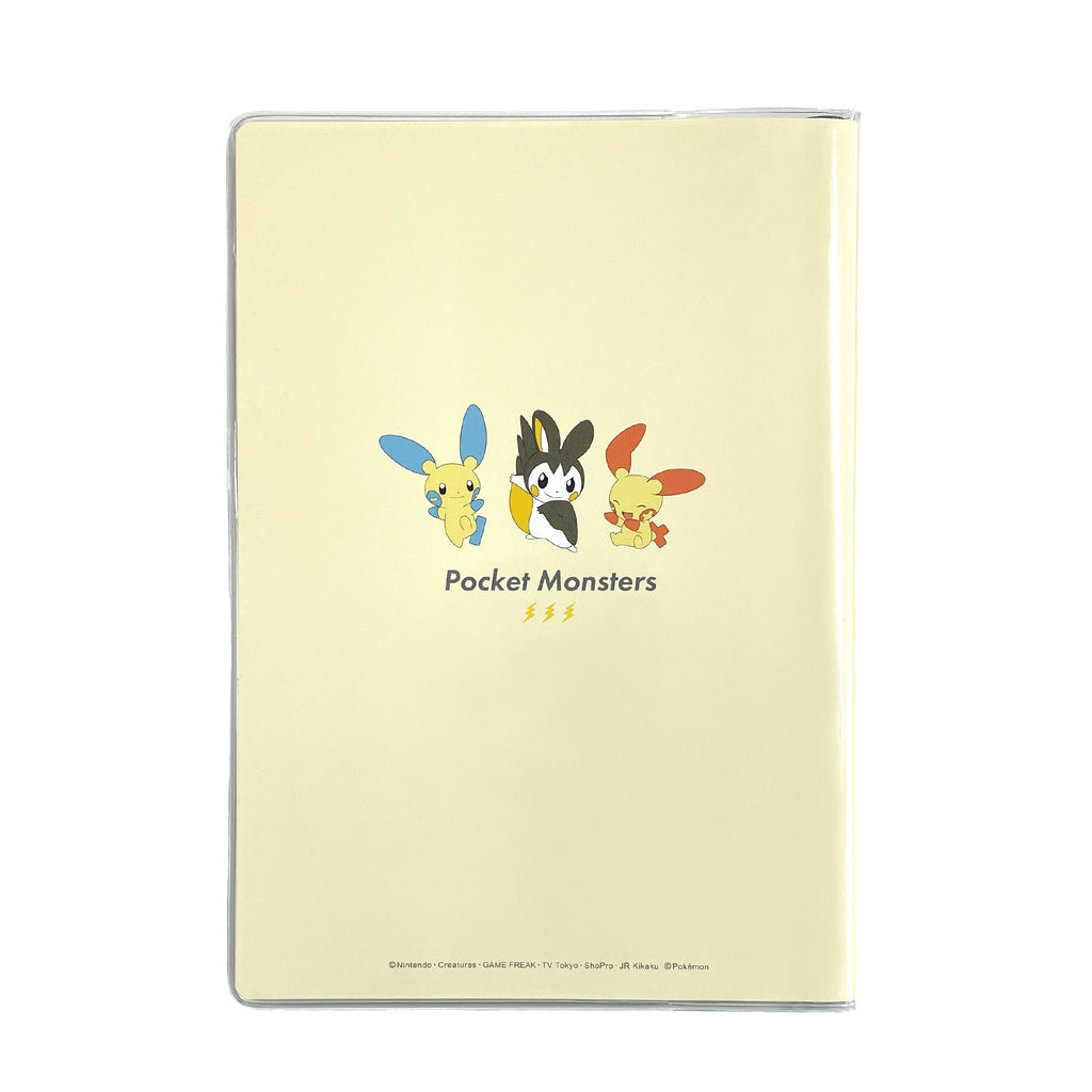 Official Pokemon Center Japan B6 Monthly Electric Type notebook with vibrant design from Japan