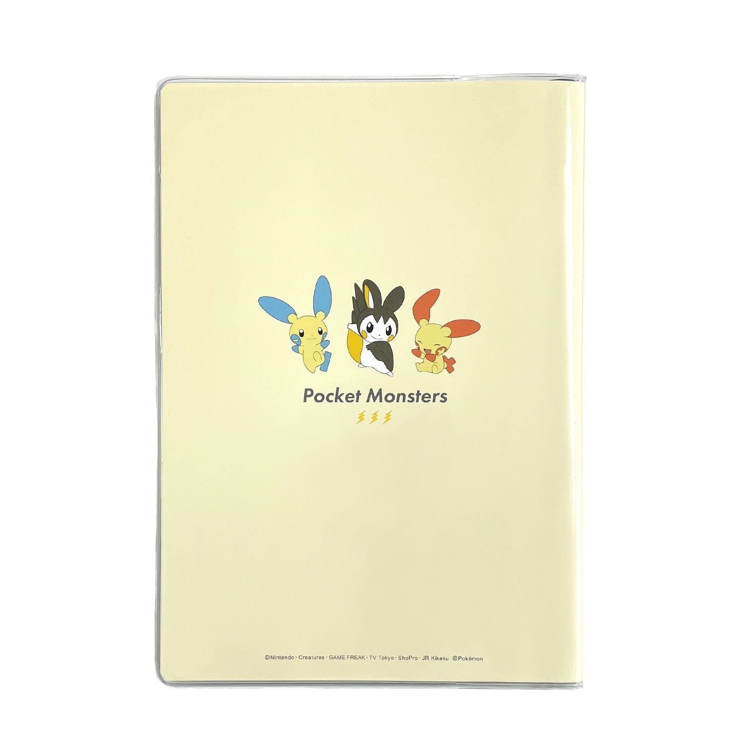 Official Pokemon Center Japan B6 Monthly Electric Type notebook with vibrant design from Japan