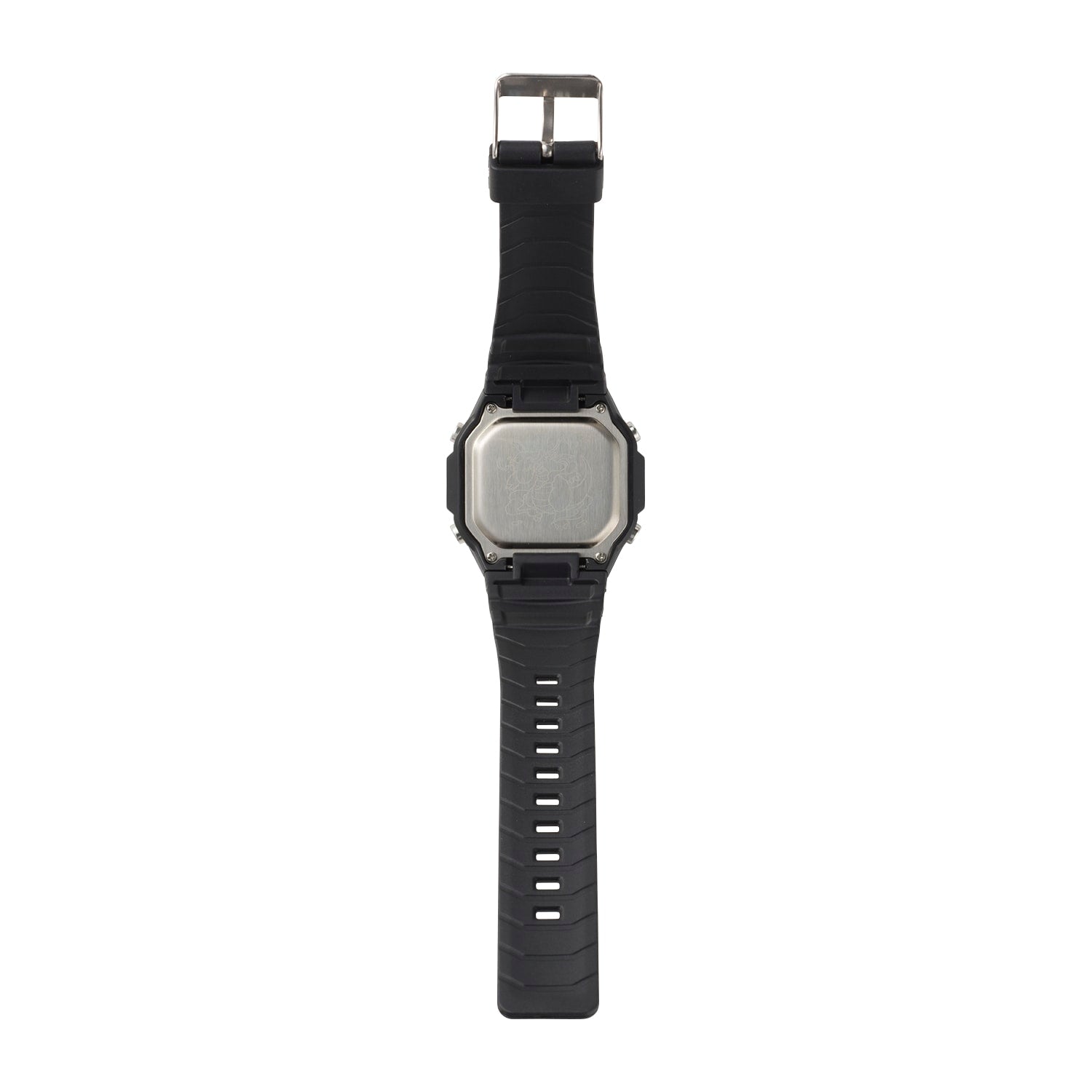 Back of the watch, featuring the Pokemon logo and Japan sourcing
