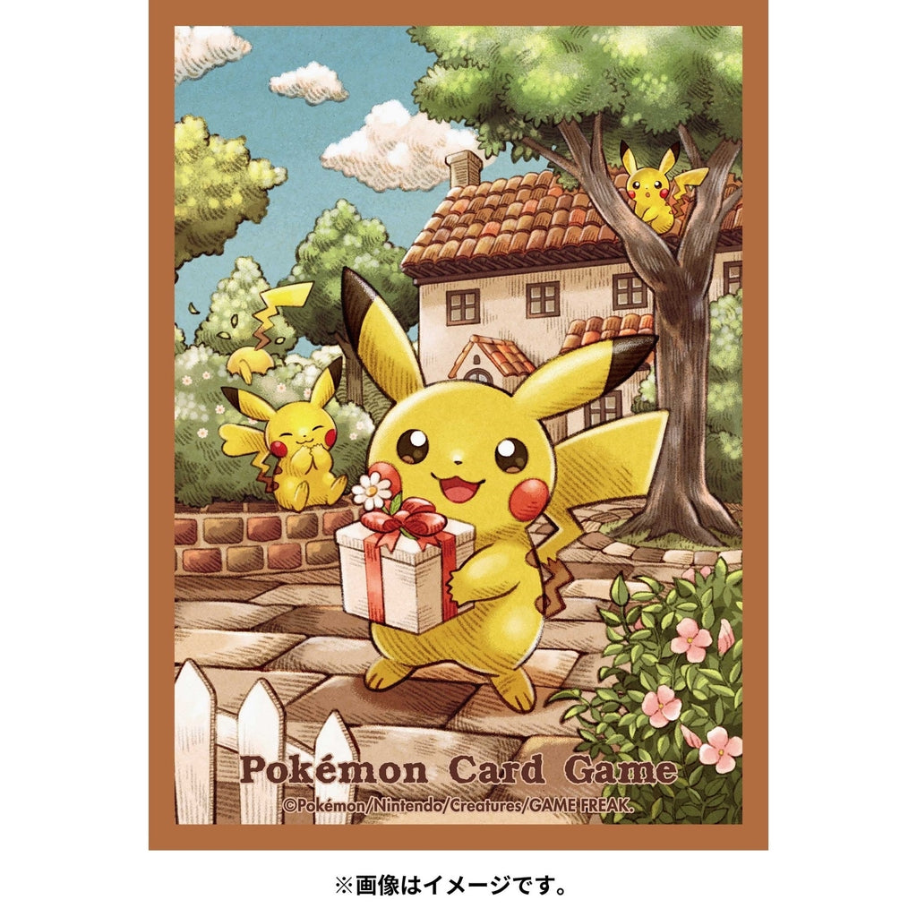 Pokémon TCG Deck Shield – Pikachu's Gift | Official Japan Exclusive
