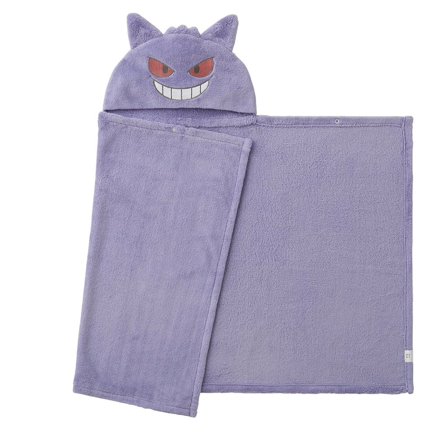 Monpoke Gengar hooded bath towel with drawstring bag