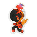Pokemon Sticker Karubou with Charcadet design from Japan