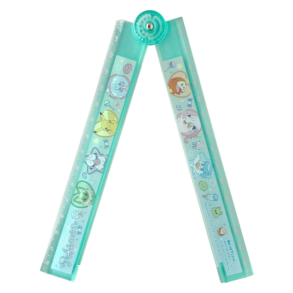 Japanese Pokemon Center Folding Ruler, collectible item with official logo