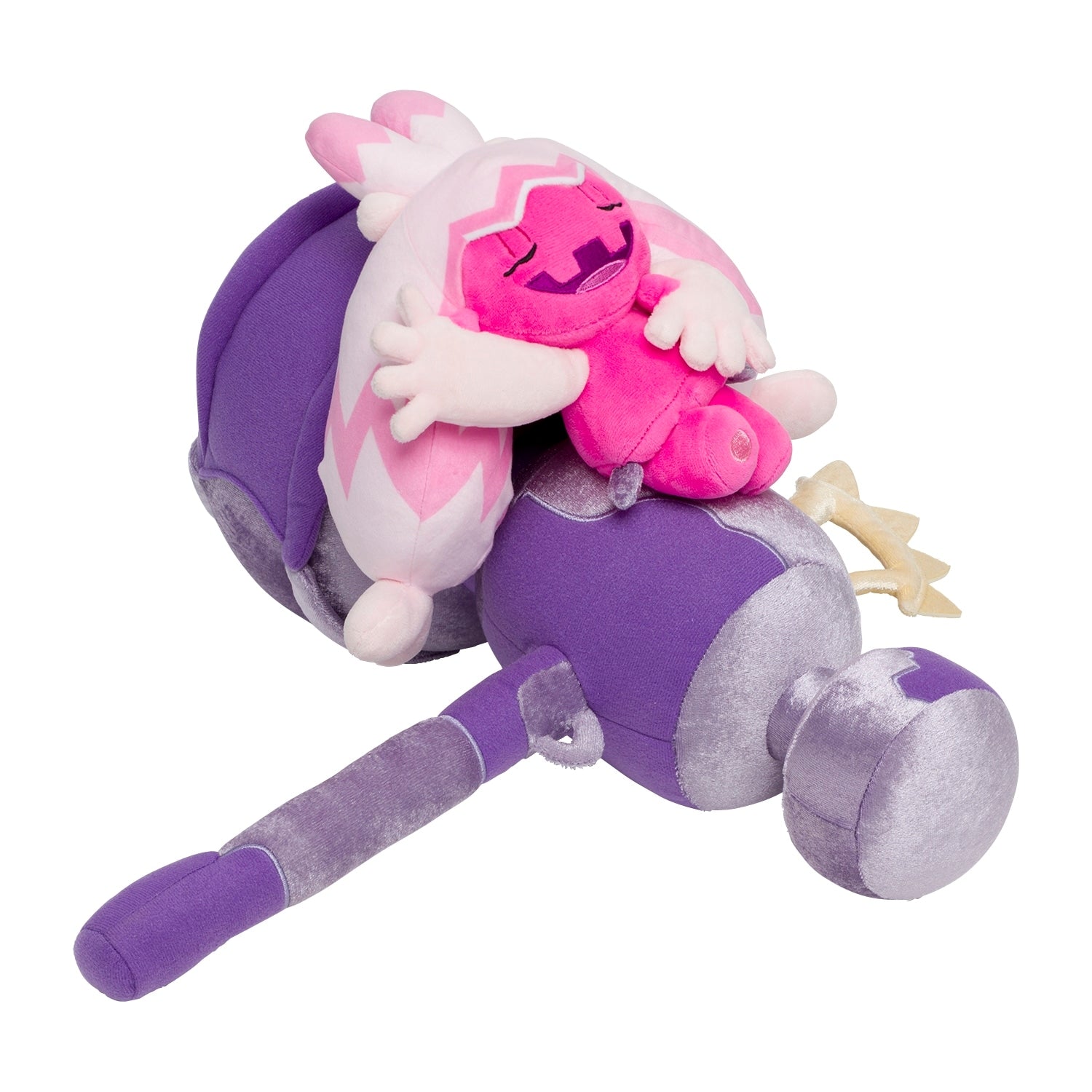 Authentic Pokemon Sleeping Big Kanu-chan plushie, made in Japan
