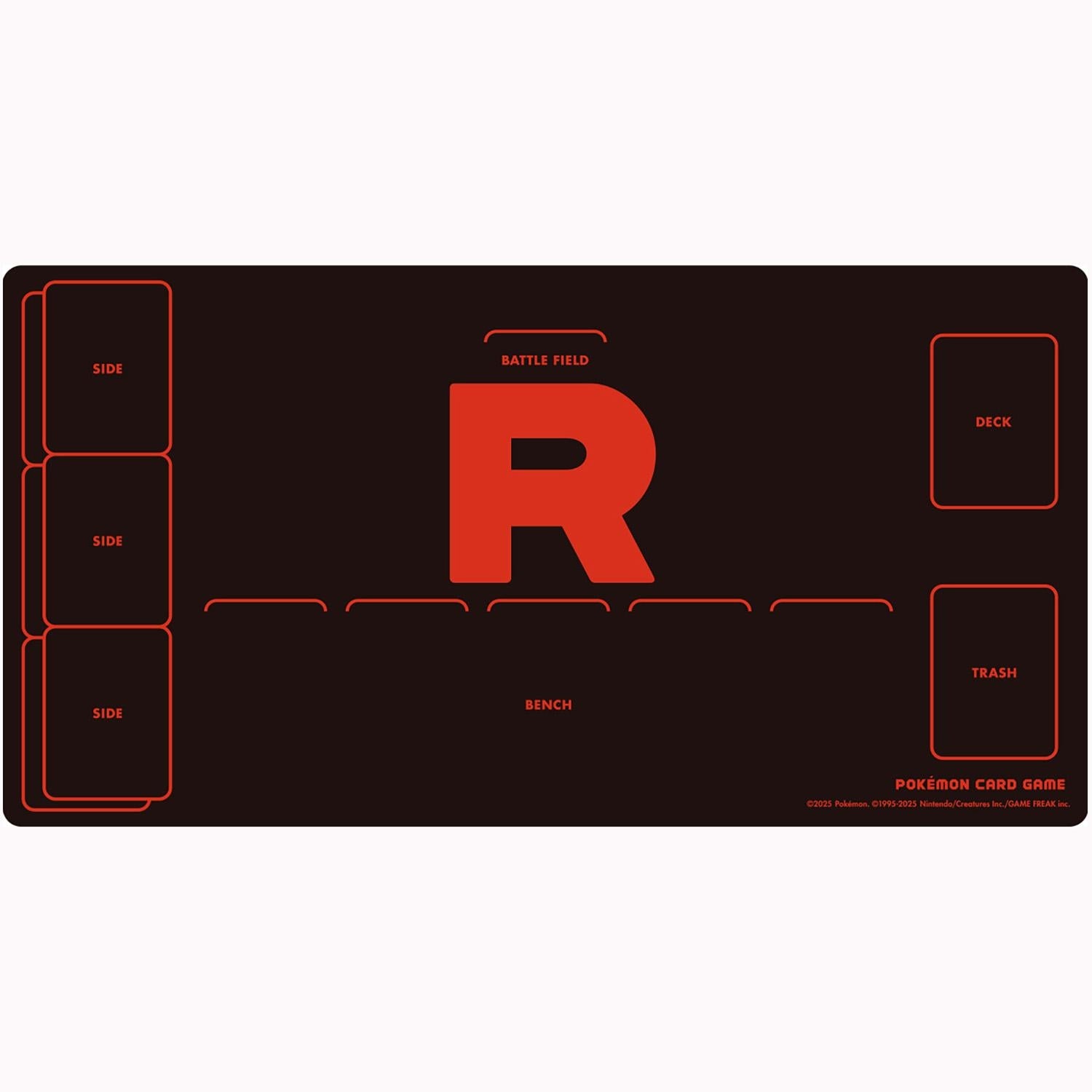 Pokemon Card Game Rubber Playmat Team Rocket