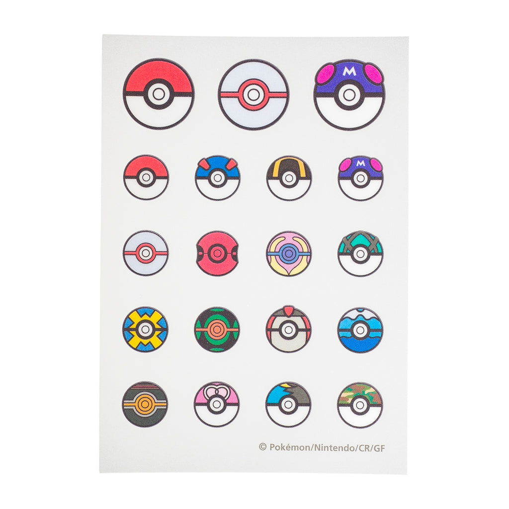 Cloth sticker irodo monster ball