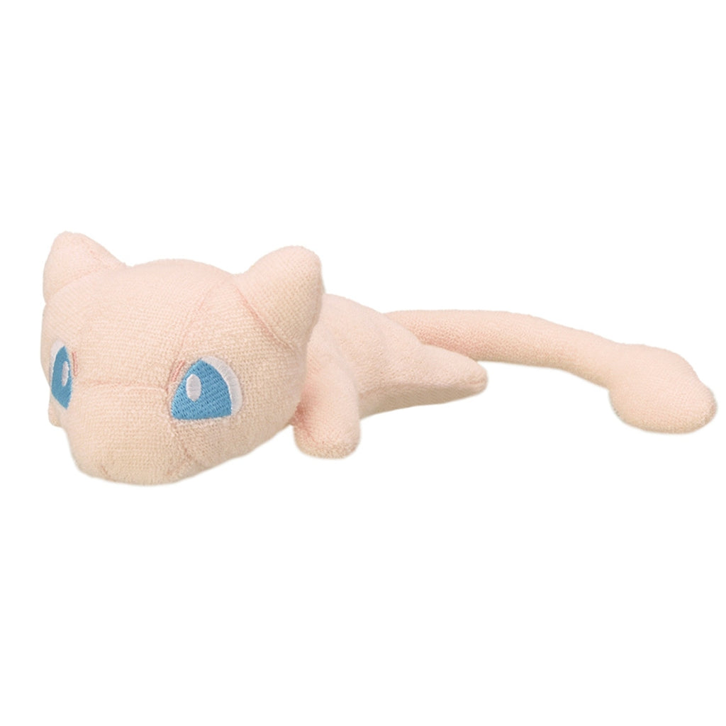 Mew plushie from Japan with cute facial expression