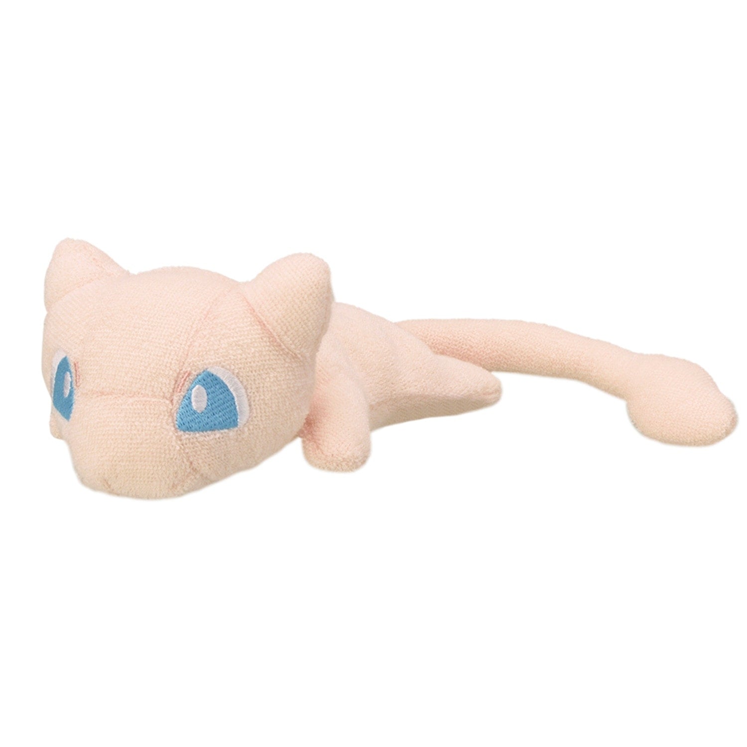 Mew plushie from Japan with cute facial expression