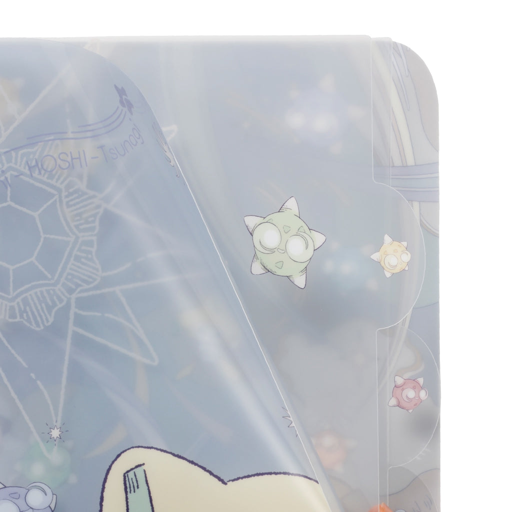 A4 clear file 5 pockets Jirachi Hoshi Tsunagi