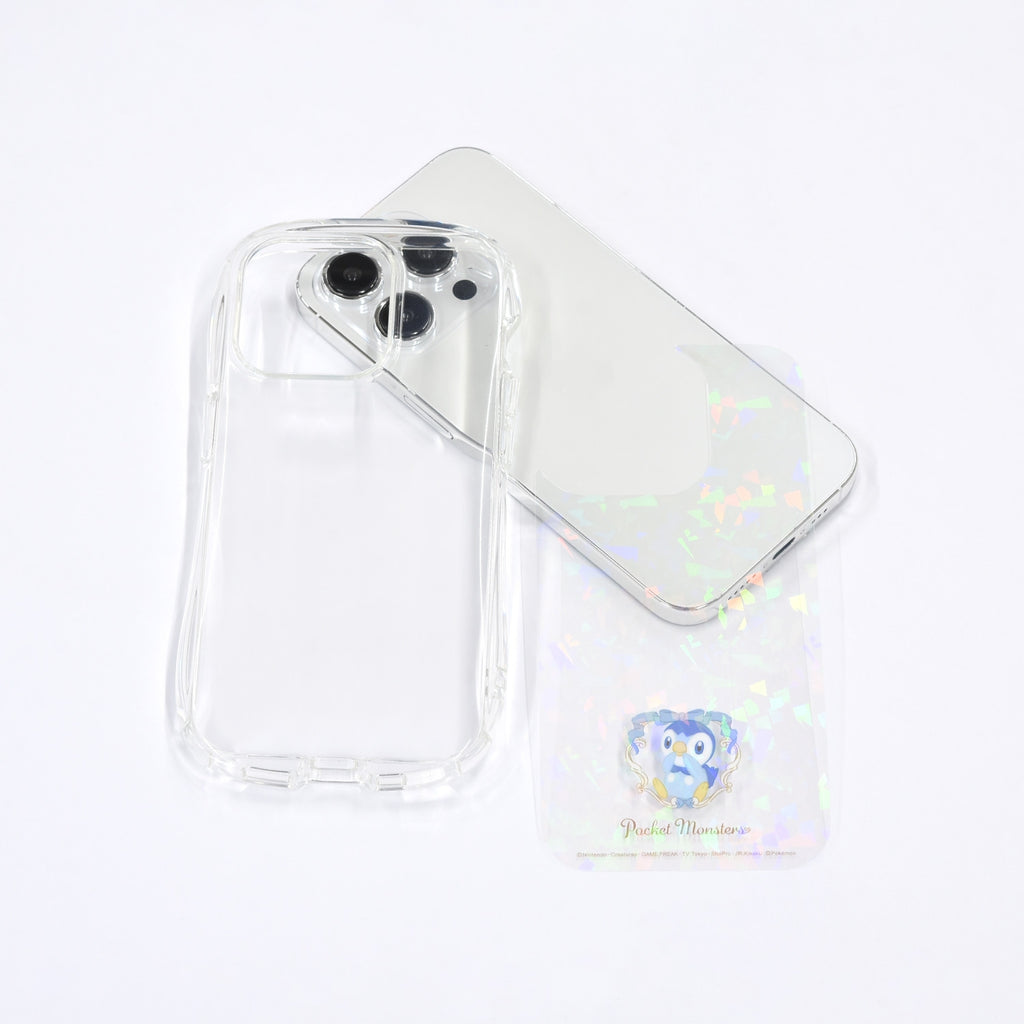 Crystal clear case compatible with iPhone15/14/13 Pochama