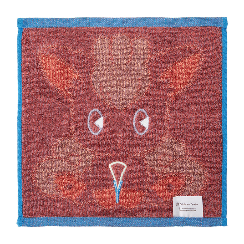 Close-up of Vulpix on Psychosoda Hand Towel, made in Japan