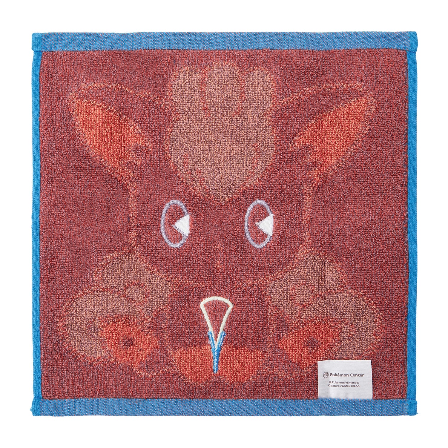 Close-up of Vulpix on Psychosoda Hand Towel, made in Japan